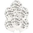 balony mloda para bialy metalik belbal 12 6 szt