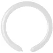 balony modeliny 160 biale gemar 100 szt