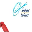 balony modeliny classic 260 czerwone ciemne gemar 100 szt