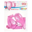 balony moje 1 urodziny rozowe gemar 12 5 szt