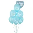 balony mom to be blekitny partydeco 12 50 szt