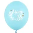 balony mom to be blekitny partydeco 12 6 szt