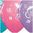 balony najlepsza mama mix pastel qualatex 11 25 szt
