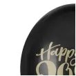 balony nowy rok happy 2025 czarny partydeco 12 50 szt