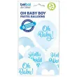 balony oh baby boy chlopiec niebieskie belbal 12 6 szt