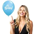 balony oh baby niebieskie qualatex 11 25 szt