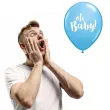 balony oh baby niebieskie qualatex 11 25 szt