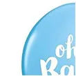 balony oh baby niebieskie qualatex 11 25 szt