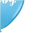 balony oh baby niebieskie qualatex 11 25 szt