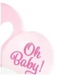 balony oh baby rozowe belbal 12 6 szt