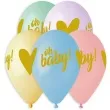balony oh baby z sercem 13 gemar 5 szt