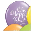 balony oh happy day mix qualatex 11 25 szt