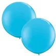 balony okragle blekitne qualatex 36 2 szt