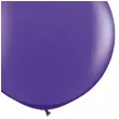 balony okragle fioletowe qualatex 36 2 szt