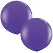 balony okragle fioletowe qualatex 36 2 szt