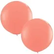 balony okragle koralowe qualatex 36 2 szt