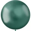 balony okragle metalik zielone folat 19 5 szt