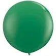 balony okragle zielony ciemny qualatex 36 2 szt