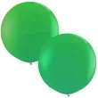 balony okragle zielony qualatex 36 2 szt