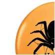 balony pajak halloween pomaranczowe pastel qualatex 11 25 szt