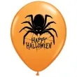 balony pajak halloween pomaranczowe pastel qualatex 11 25 szt