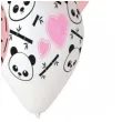 balony panda i serca 13 gemar 5 szt