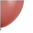 balony pastel burgundowy strong 9 100 szt