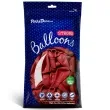 balony pastel czerwone strong 9 100 szt