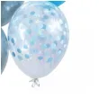 balony pastel metalik crystal mix happy birthday niebieski srebrny godan 12 7 szt