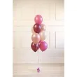balony pastel metalik mix rozowy partydeco 12 10 szt