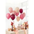 balony pastel metalik mix rozowy partydeco 12 10 szt