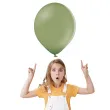 balony pastel oliwkowy belbal 12 100 szt