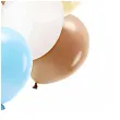 balony pastel transparent mix partydeco 12 10 szt