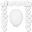 balony pastel white decomex bialy 11 100 szt