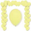balony pastel yellowish decomex zolty 11 100 szt