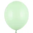 balony pastel zielone pistacjowe strong 9 100 szt