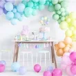 balony pastel zielone pistajcowe strong 11 100 szt