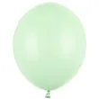 balony pastel zielone pistajcowe strong 12 100 szt