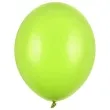 balony pastel zielony limonkowy 9 strong 10 szt