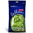 balony pastel zielony limonkowy 9 strong 100 szt