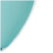 balony pastel zielony morski gemar 12 100 szt
