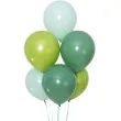 balony pastelowe gleboka zielen partypal 12 100 szt