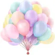 balony pastelowe mix strong balloons partydeco 9 50szt