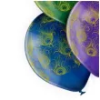 balony pawie piora mix belbal 12 6 szt
