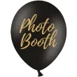 balony photo booth czarne 12 strong 50 szt