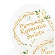 balony pierwsza komunia swieta geometryczny ornament deco mariage 14 5 szt