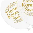 balony pierwsza komunia swieta transparent deco mariage 14 5 szt