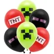balony piksel tnt i moby partypal 12 6 szt