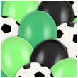 balony pilka nozna zestaw kibica 10 20 szt