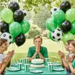 balony pilka nozna zestaw kibica 10 20 szt